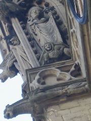 Gargoyles and religious figures