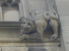 Grotesque on church